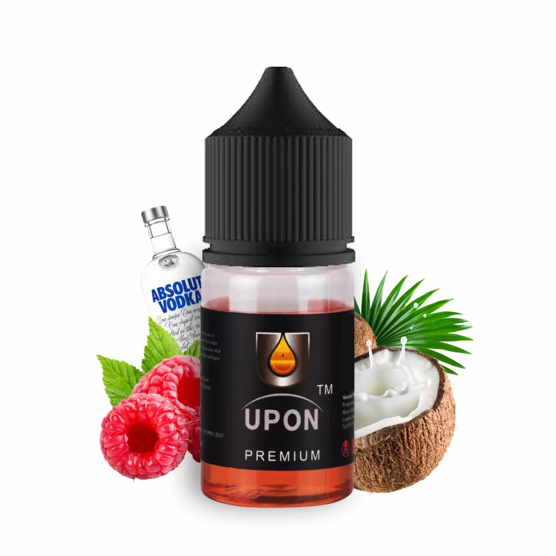 椰子树莓伏特加雾化物